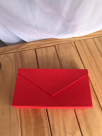 Caixa cartonada envelope fechado P