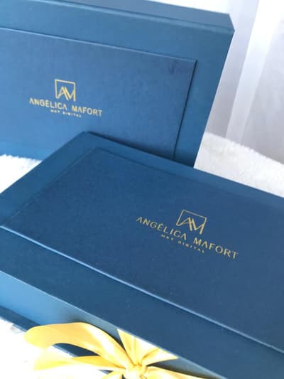 Caixa tampa livro 20x20x7 cm - Personalizada