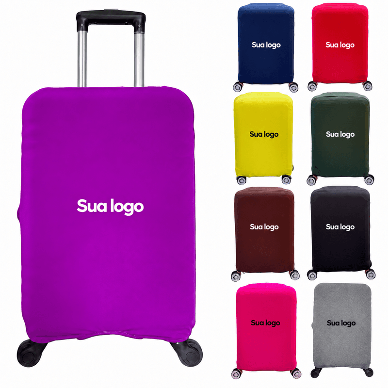 Capa para Mala Personalizada ( até 65 cm de altura)